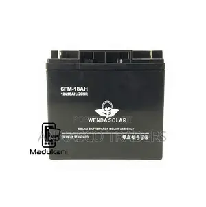 Wenda Solar 12V 18AH Maintenance Free Deep Cycle Solar Batte