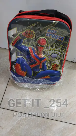 Spiderman 3 in 1 Trolley School Bag