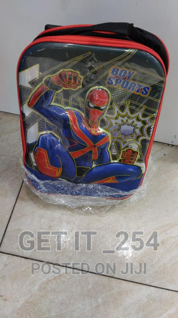 Spiderman 3 in 1 Trolley School Bag