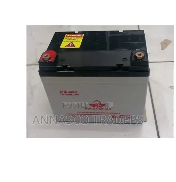 Wenda Solar Wenda Battery 12v/33ah
