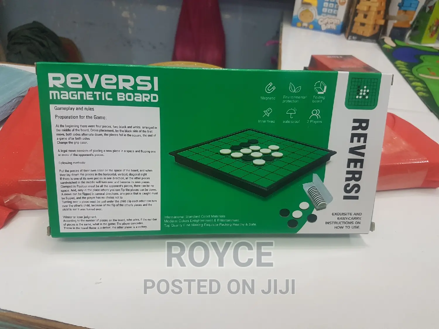 Reversi Magnetic Board Game