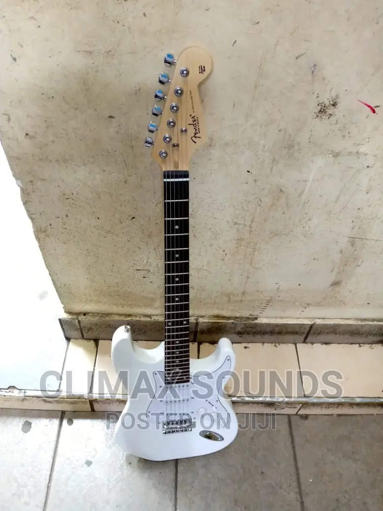 Electric Solo Guitar White, 24f