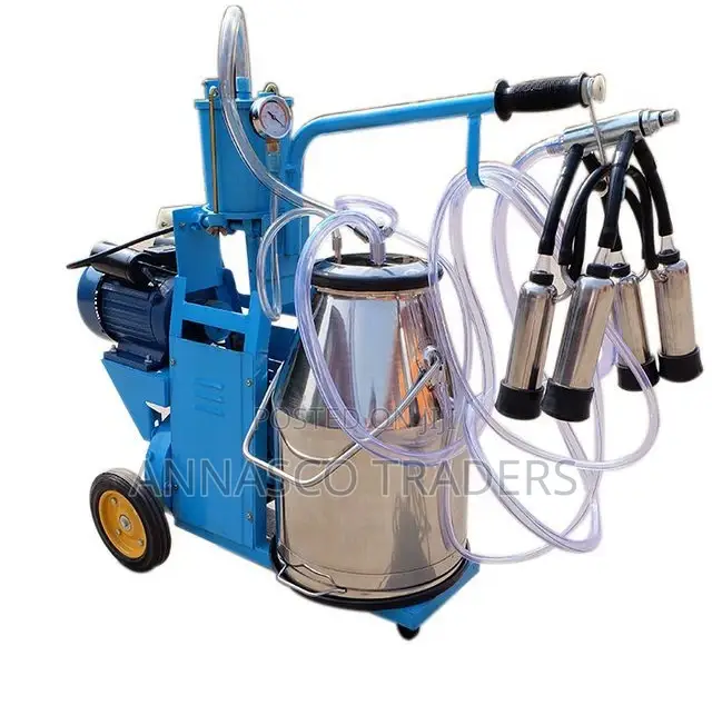 AICO Single Portable Cow Milking Machine New