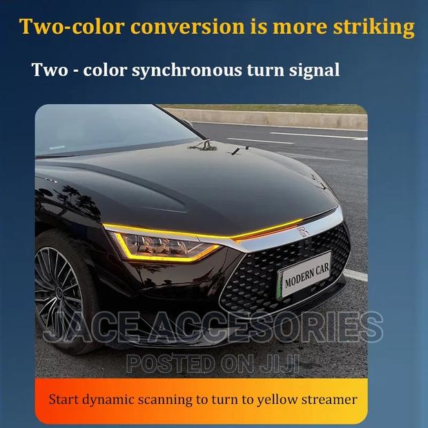 Car Hood Lights With Turn Signal - thumbnail 4