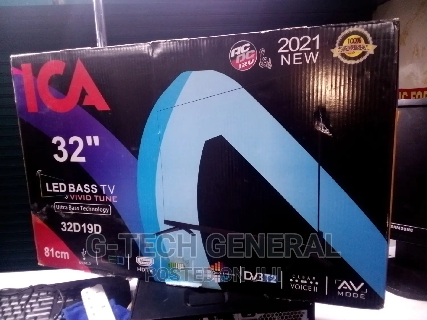 Ica 32" Inches Digital HD Led Tv