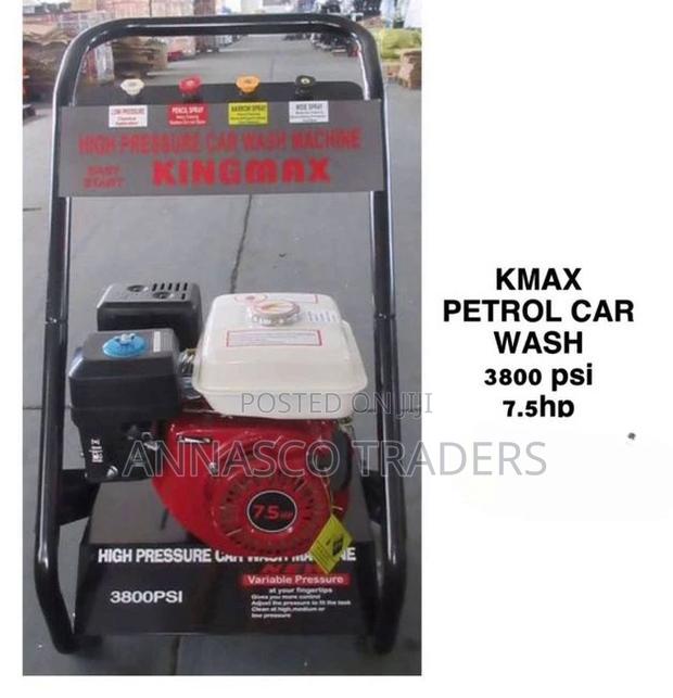 KMAX Petrol Car Wash Machine 3800 PSI 7.5HP Pressure Washer
