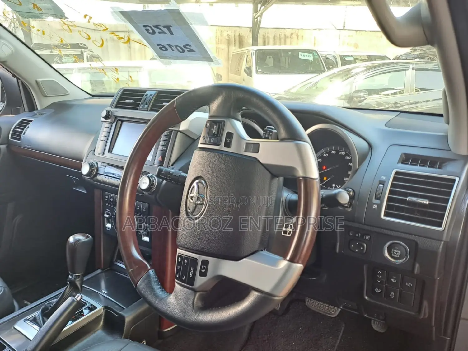 Toyota Land Cruiser Prado 2016 Gray