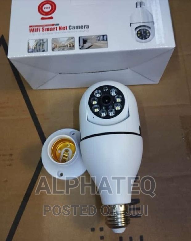 Camera V380 PRO 360° Surveillance Smart Nanny Bulb Camera