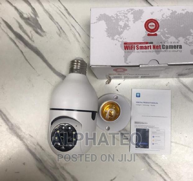 PTZ E27 Bulb CCTV Wifi IP Security HD Camera - main view