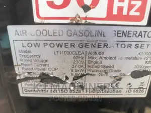 Air Cooled Gasoline Powered Generator Used 8.5kva