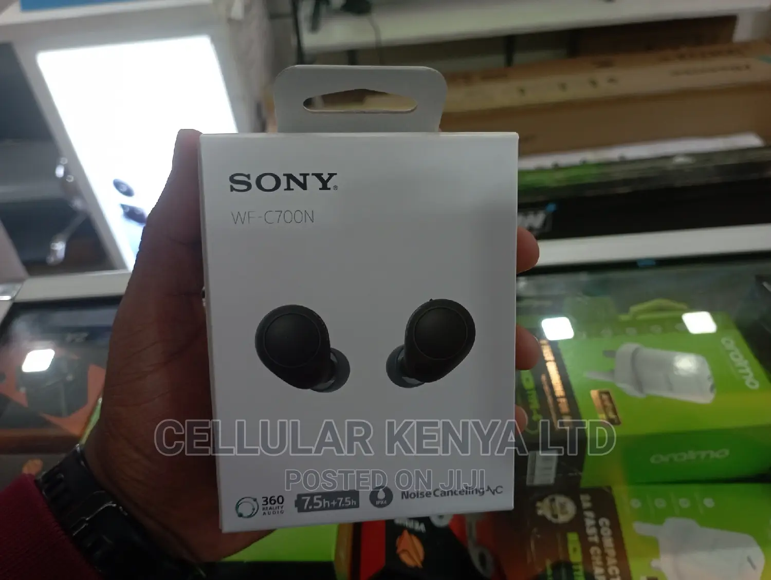 Sony WF-C700N True Wireless ANC in-Ear Headphones (Black)