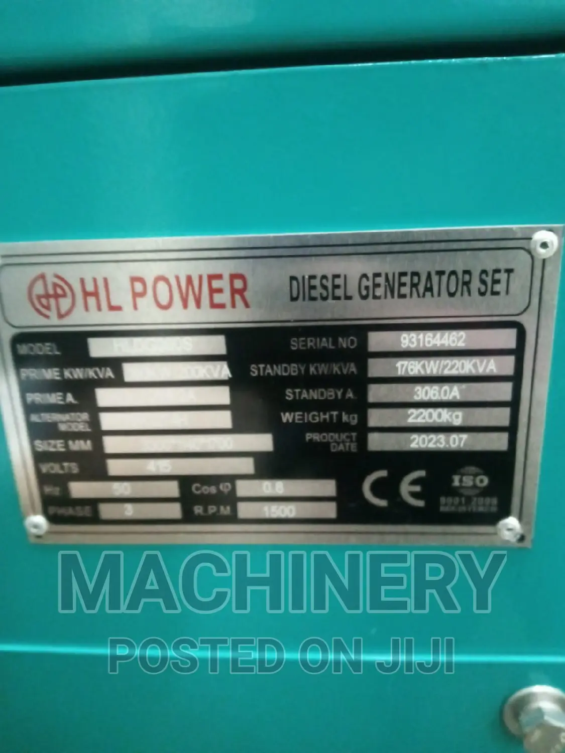 150kva Brand New Cummins Power Generator Set