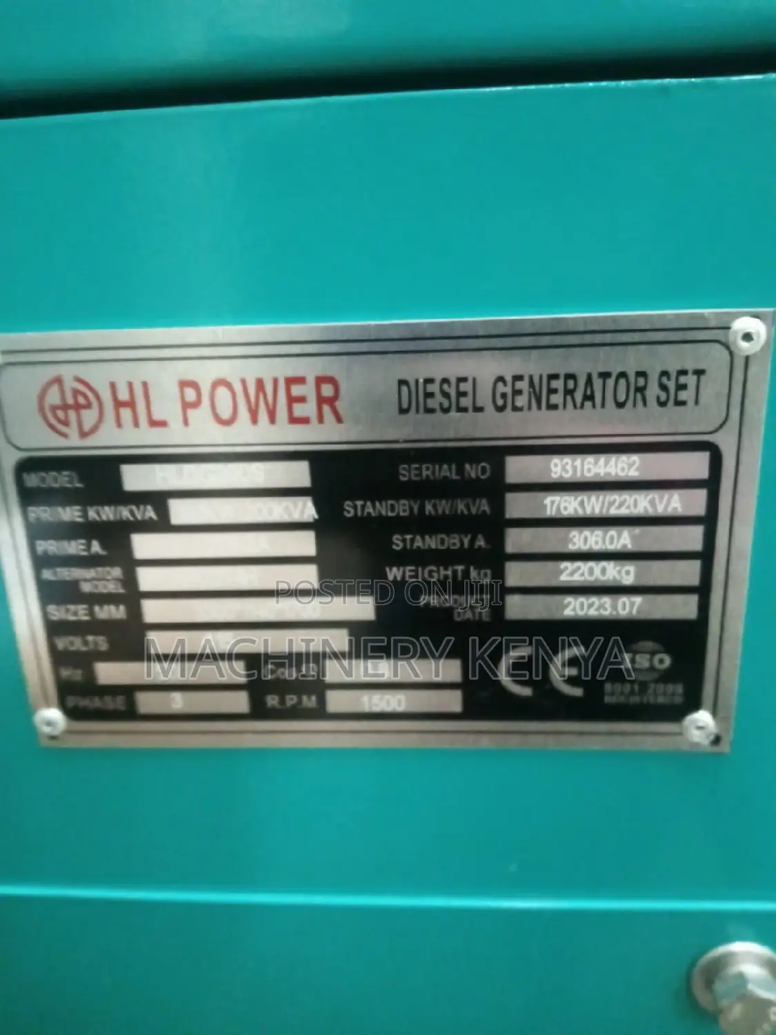 150kva Brand New Cummins Power Generator Set