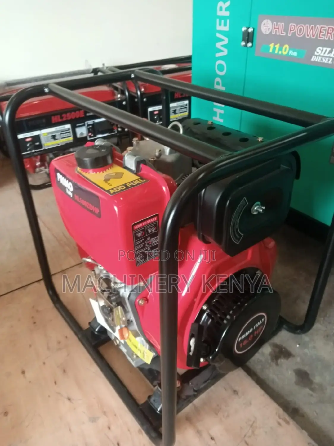 16hp 3" High Pressure Diesel Water Pump