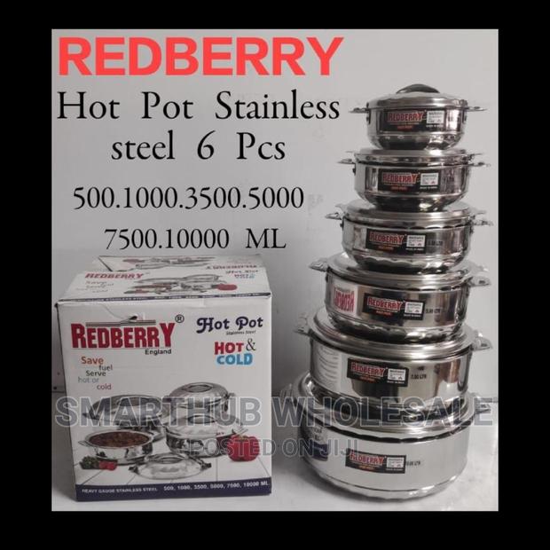6pcs Hotpot Stainless Steel 6pcs Hotpot