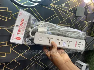 TRONIC 3 Way Extension With USB - EC 7673-Ub