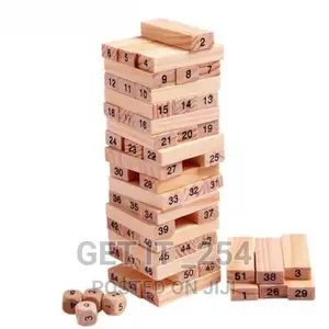54 Pieces Jenga Block Game