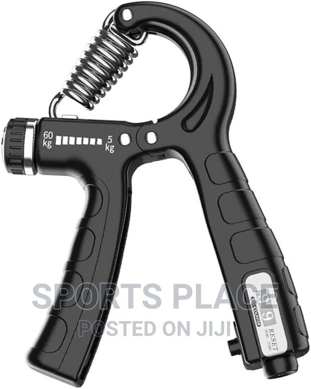 Adjustable Hand Grip Strengthener With Digitalcounter5-60 Kg