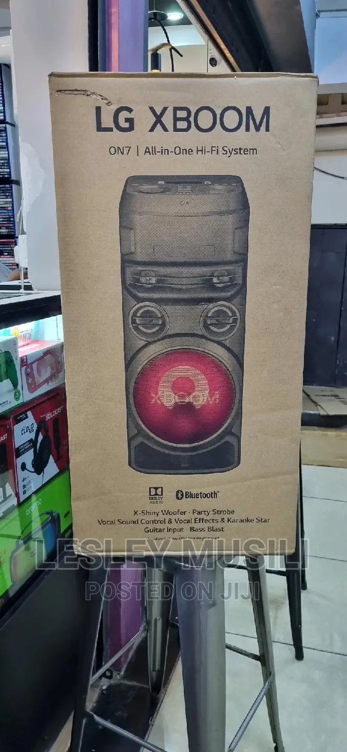 LG XBOOM ON7 500W One Body Speaker With Super Bass Boost,