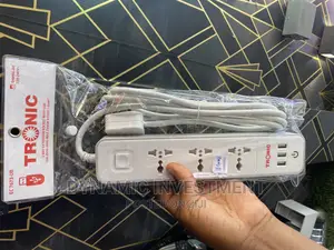 Original Tronic 3 Way Extension With USB - EC 7673-Ub