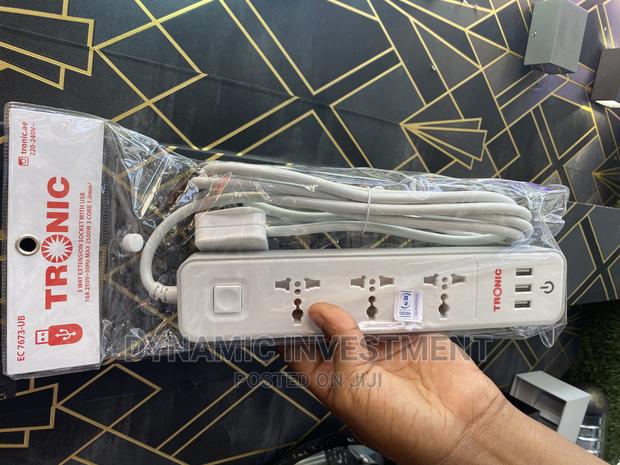 Original Tronic 3 Way Extension With USB - EC 7673-Ub - thumbnail 5