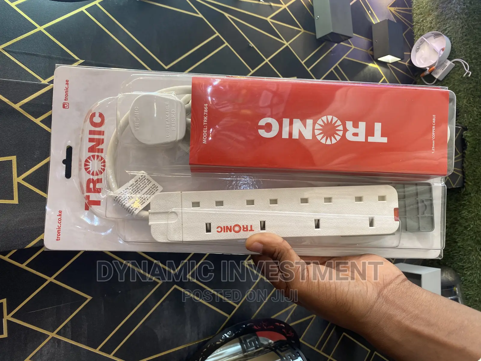 Tronic 4 Way Extension Socket-