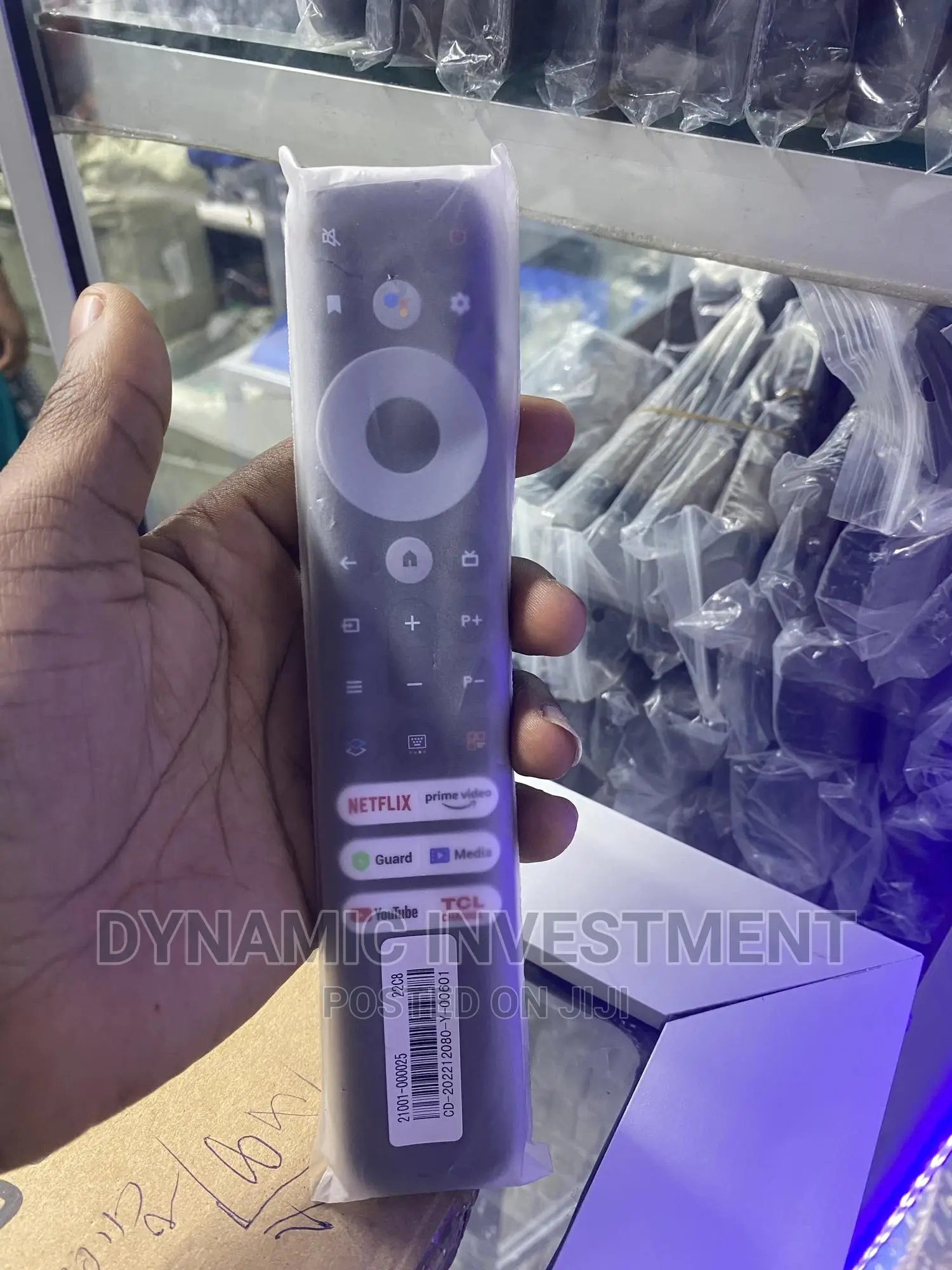 TCL Mini-Led Qled Uhd Smart Tv Remote Control