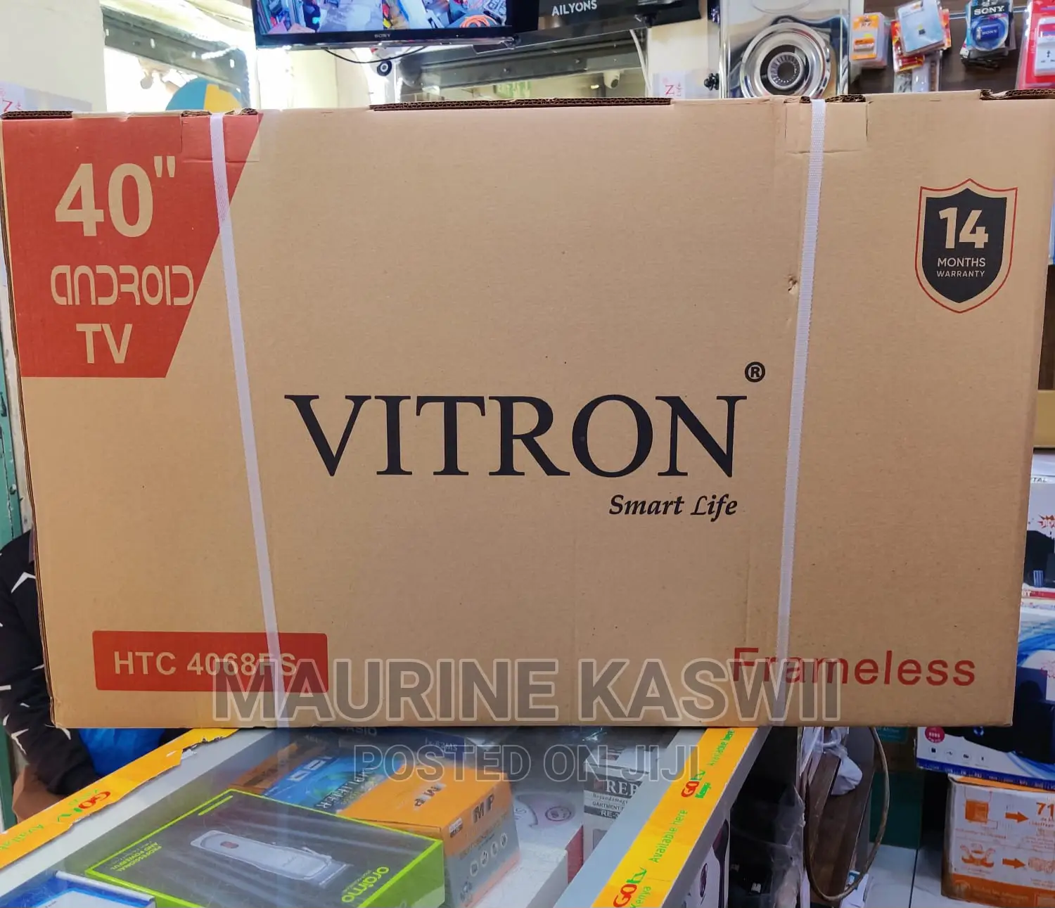 New Brand 40 Inch Vitron Smart Android Tv CBD Shop
