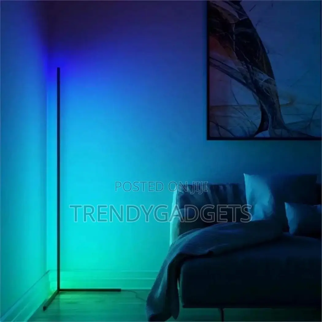 Color Changing Led Corner Floor Lamp