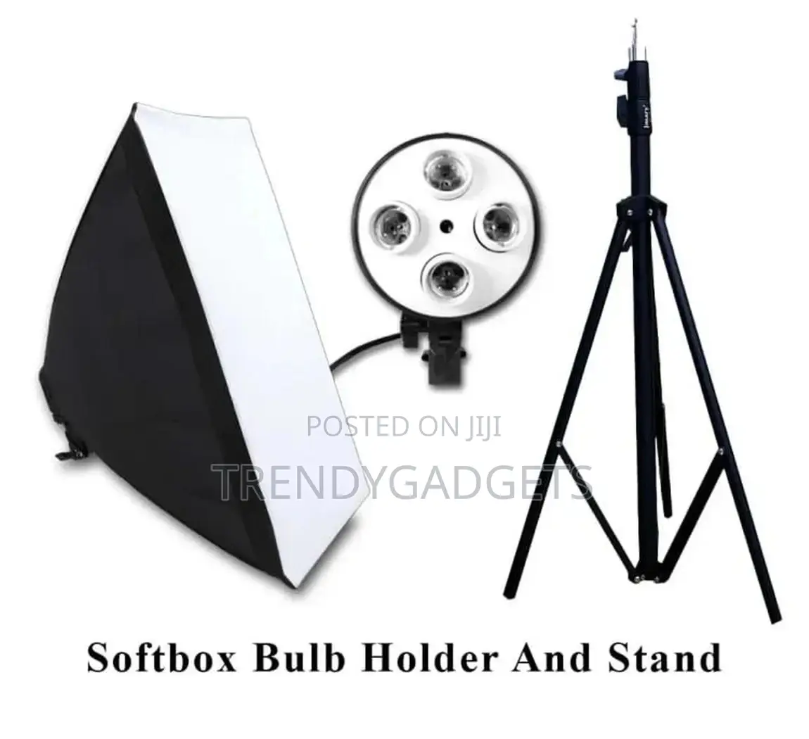 E27 50x70cm Softbox With Lamp Holder