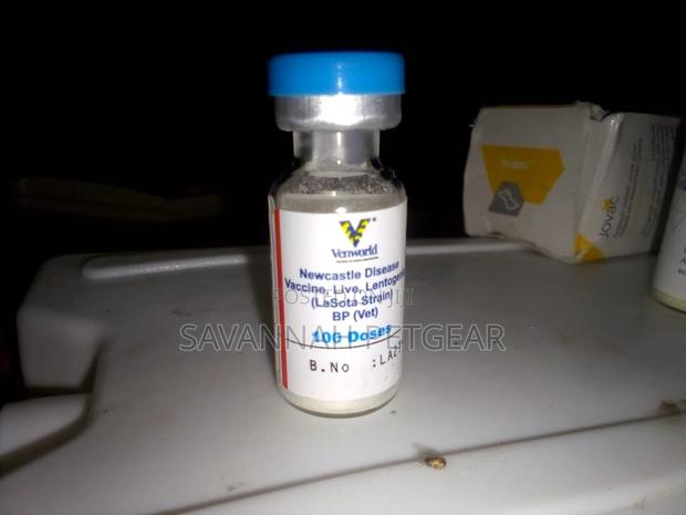 Newcastle Vaccine for Chickens 100 Doses - main view