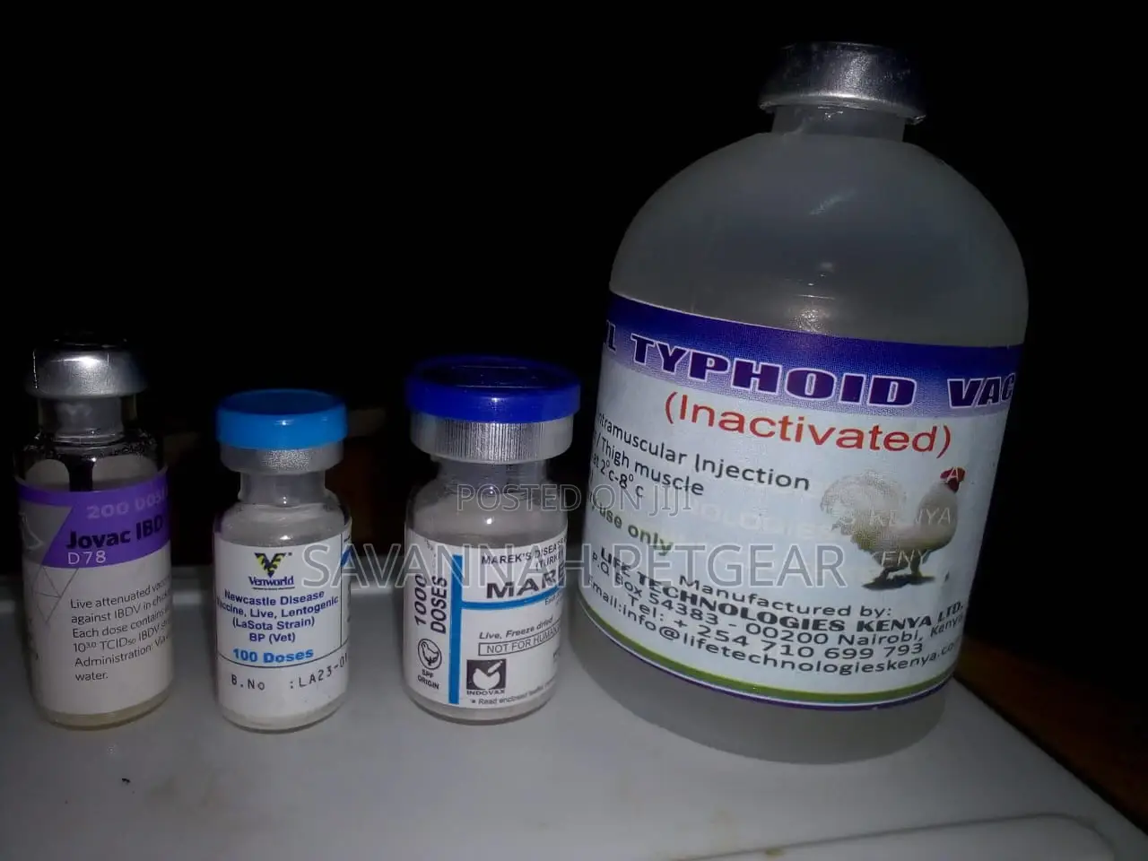 Newcastle Vaccine for Chickens 100 Doses