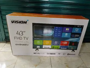 Vision Plus 43′′ Smart 1080 FHD Frameless Vidaa Tv