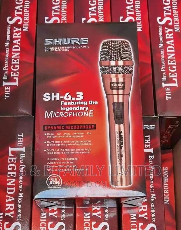 Shure SH-6.3 Corded Microphone - main view