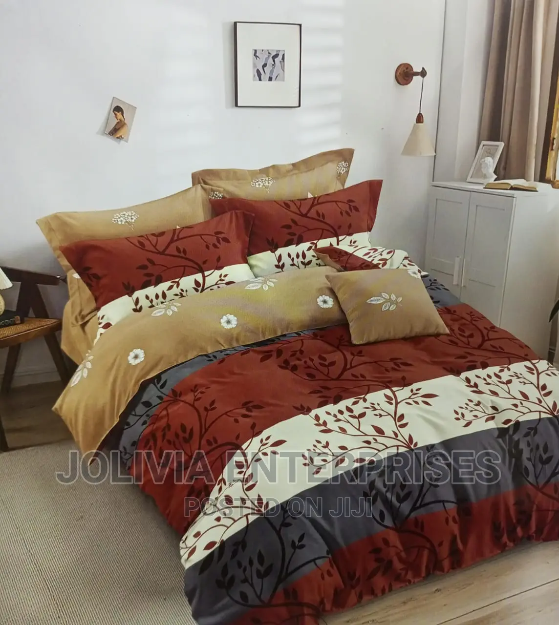 Flowered/Coloured Duvet Cover Set