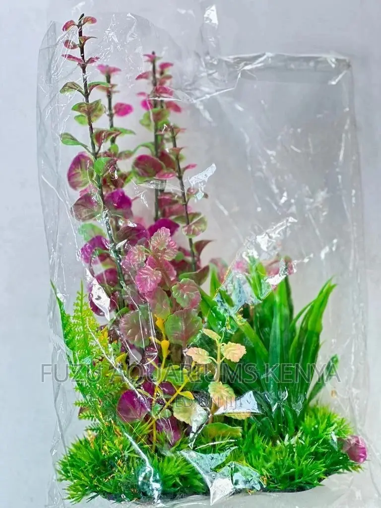 Artificial Bushy Plant Aquarium