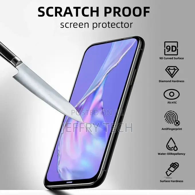 Tempered Glass for Tecno Camon 12 Pro Protective Film on Tec