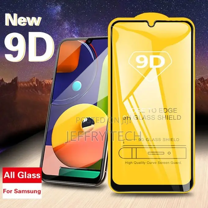 9d Full Cover Tempered Glass for Samsung Galaxy A50 A70 A80