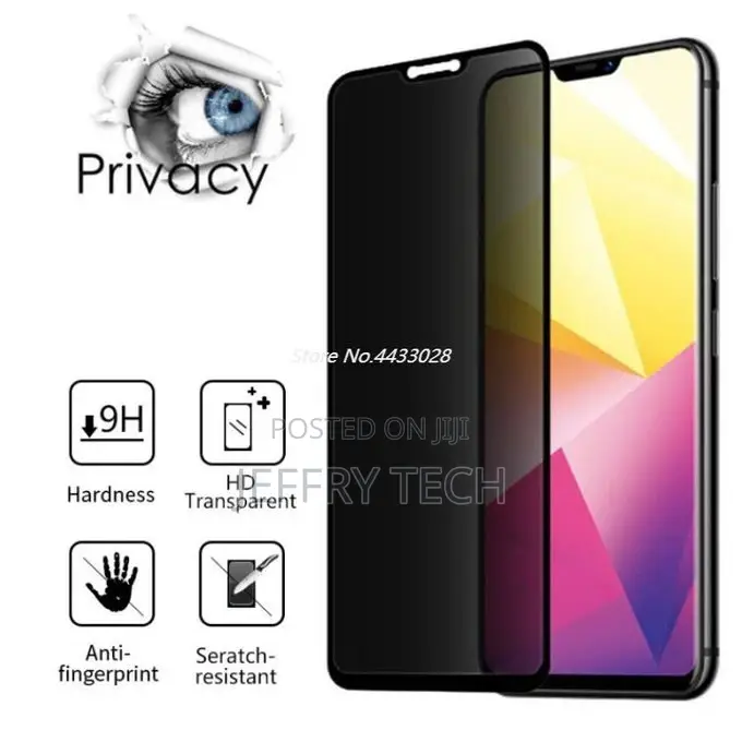 Privacy Tempered Glass for Oppo F7 F5 F9 F1s Anti-Peep