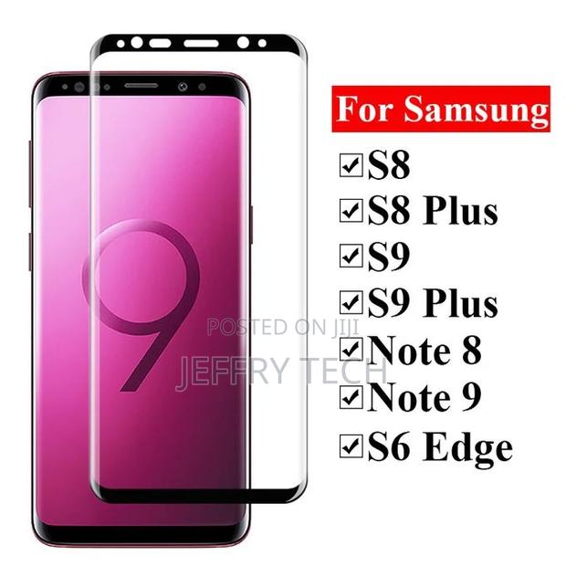 Protective Glass on for Samsung S 8 Samsum Galaxy S8 Glaxy - thumbnail 3