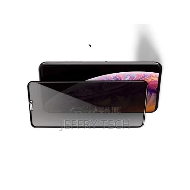 Privacy Screen Protector for iPhone X/Xs - Black - thumbnail 3