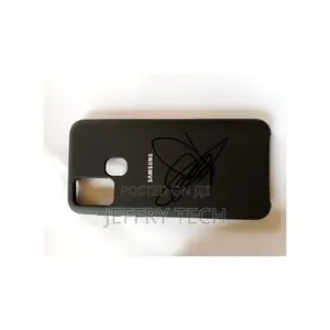 Samsung M31 Silicon Protective Back Case - Black