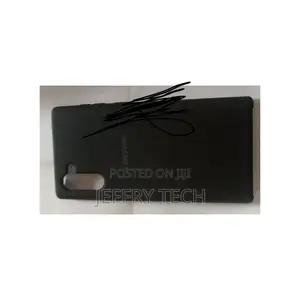Samsung Galaxy Note10 Silicone Back Case - Black