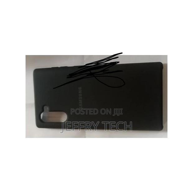 Samsung Galaxy Note10 Silicone Back Case - Black - thumbnail 3