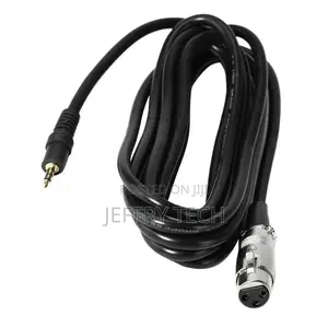 XLR Female to 3.5mm (1/8 Inch) TRS Male Jack Cable - 0.5m Mi