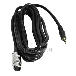 XLR Female to 3.5mm (1/8 Inch) TRS Male Jack Cable - 0.5m Mi