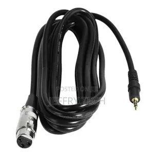 XLR Female to 3.5mm (1/8 Inch) TRS Male Jack Cable - 0.5m Mi