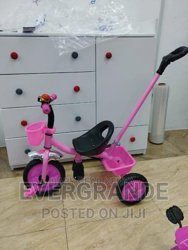 Tricycle Kids With Push Handle - main view
