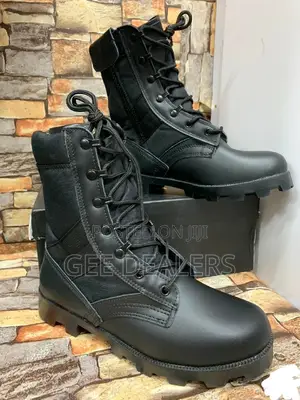 Black Siwar Tactical Military Boots