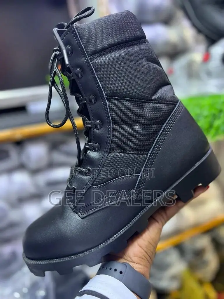 Black Siwar Tactical Military Boots